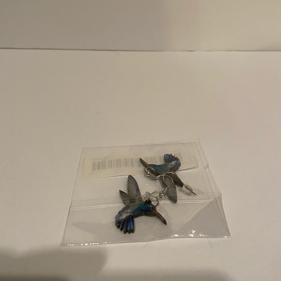 Decorative hummingbird earrings new - Picture 6 of 7